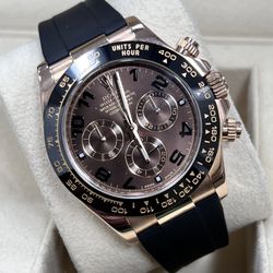 Rolex Daytona Arabic Chocolate dial 