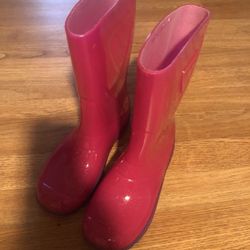 Girls Skeeper Rain Boots Size 35