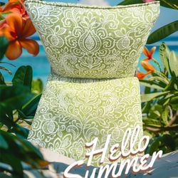 3 Indoor/Outdoor Seat And Back Cushions 