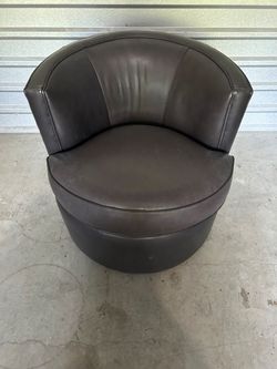Leather Swivel Chair