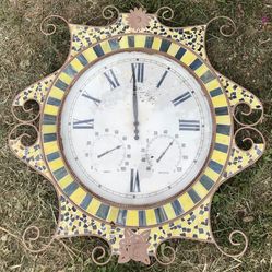 Floral Wall Clock