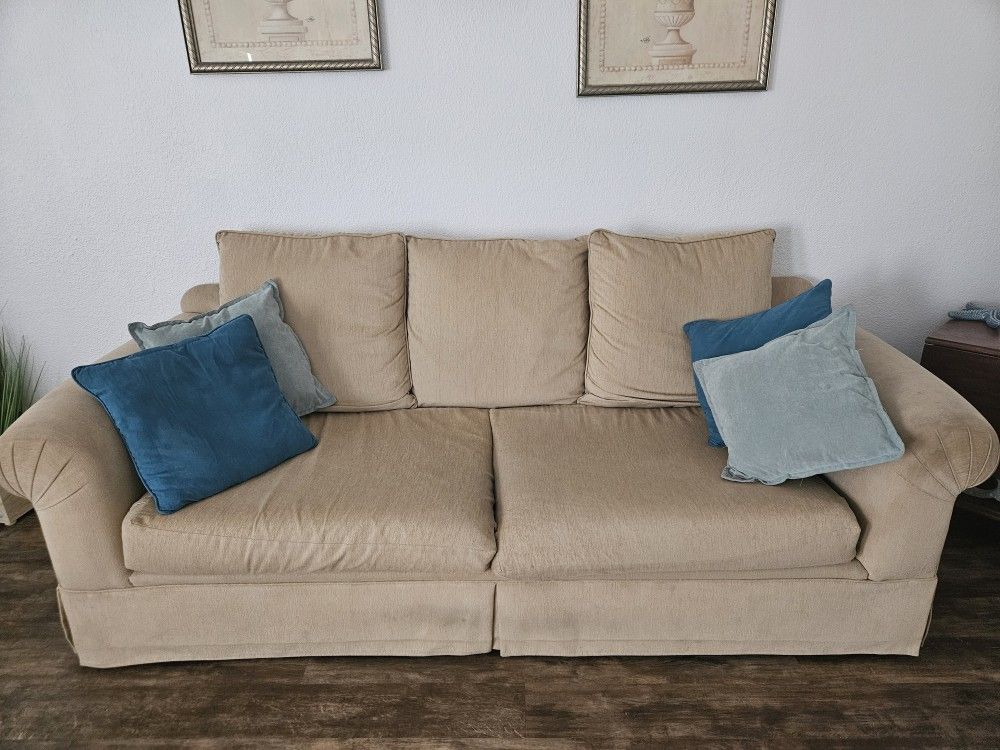 Free Sofa And Table . Pick Up No Later Than Saturday June 14th