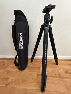 Vista Voyager Lite Photo Camera Tripod w Carrying Case