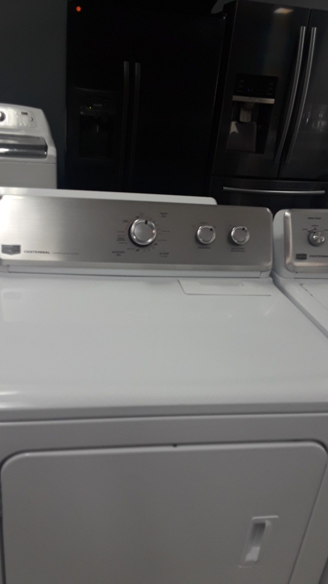 MAYTAG CENTENNIAL MCT WASHER & DRYER SET WATER LEVEL EXTRA RINSE for