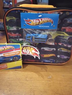 Hot wheels lunch Bag