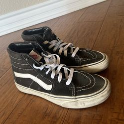 Black High Top Vans Women’s Size 6.5 