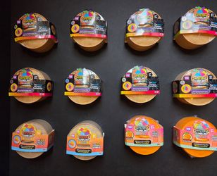Rms Crazy Fun Mystery Dumpling Neon Tie Dye, Sherbert, Sunset Edition Squishy Squeeze Toy