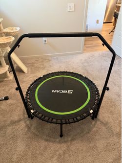 BCAN Rebounder/Trampoline with Handle