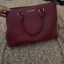 Michael Kors Red Cross Body 