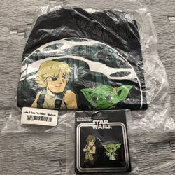Star Wars Celebration Limited Edition T Shirt And Pins
