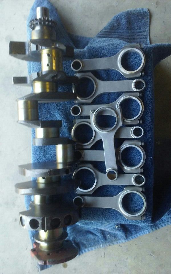 Small block chevy 396 stroker with summit H Beam rods for Sale in