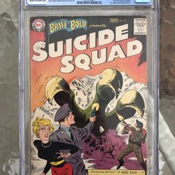 Brave and the Bold #25 (1959) CGC 5.0 — 1st & Origin of the Suicide Squad 