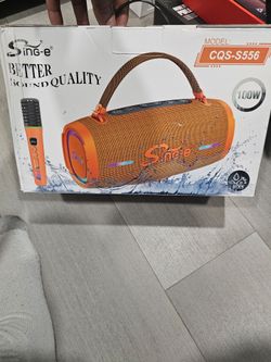 Sing- e karaoke speaker