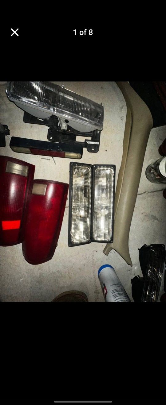 88-99 Obs Gmc Or Chevy Headlights Taillights Etc