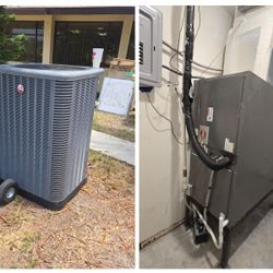 RHEEM 7 TON SPLIT SYSTEM 