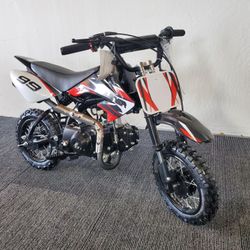 Dirt Bike For Sale in Sacramento! 110cc Fully Automatic Dirt Bike – Perfect for New Riders with Speed Governor & Electric Start!