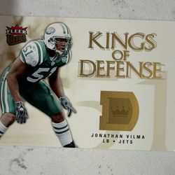 2006 Ultra #KD-JV Jonathan Vilma Kings of Defense New York Jets