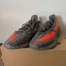 Yeezys Size 12 - Orange/Gray