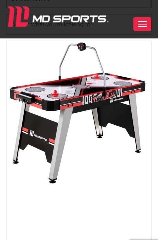 Air Hockey Table 54" w/ Overhead Scorer