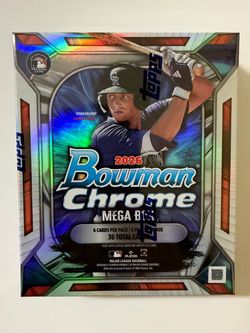 2026 Bowman Chrome Baseball Mega Box