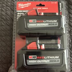 Milwaukee M18 6.0 Double Pack