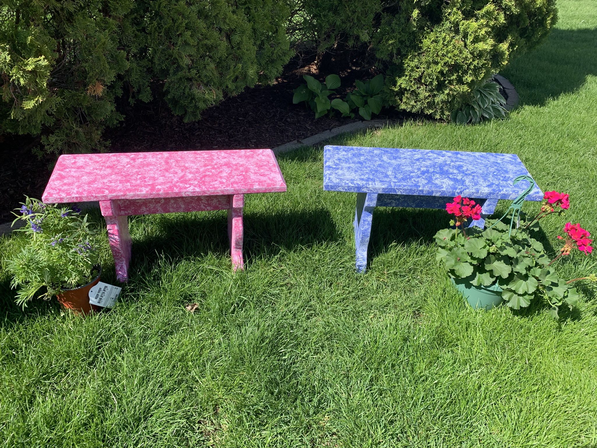 Garden benches