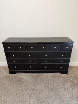 Black dresser $40
