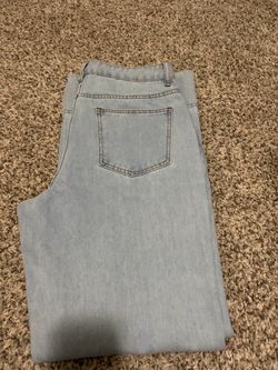 Light Wash Denim Jeans
