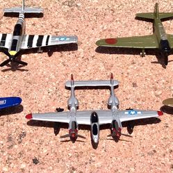 Metal Toy Replica Airplanes WW2 (5)