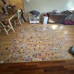 450-500 football& basketball cards