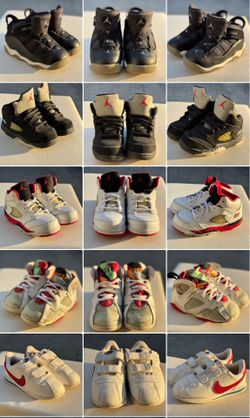 Baby Nike Air Jordan’s 12 pair