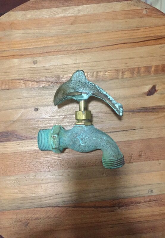 Brand new outdoor faucet