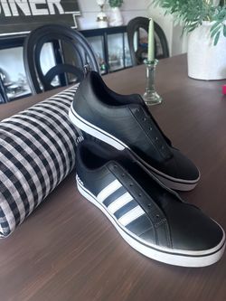 Adidas Men's VS Pace 2.0 Grand Court Sneakers B753001 Black & White Size 9.5