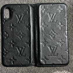 iPhone 10 X Genuine Louis Vuitton 100% leather Case