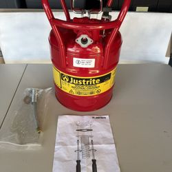 Justrite Type 2 Safety Can