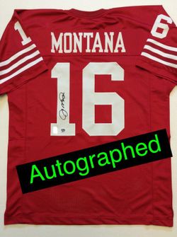 LAST DAY! Joe Montana SIGNED 49ers Jersey w/COA
