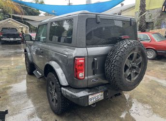 2024 Ford Bronco OEM Hard Top Roof w/ Left Panel Black Diamond 4WD
