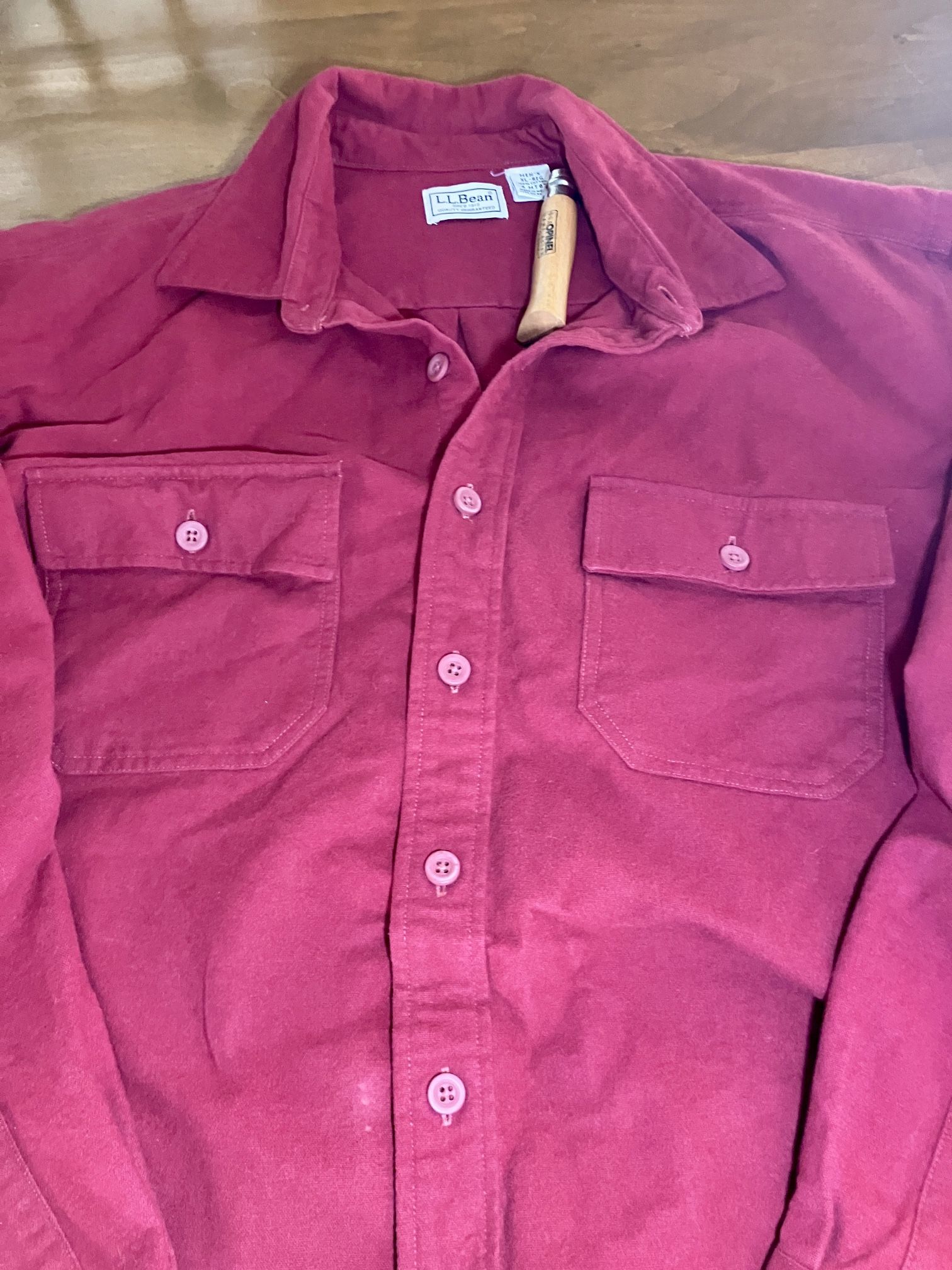 2000s Vintage L.L. Bean Red flannel