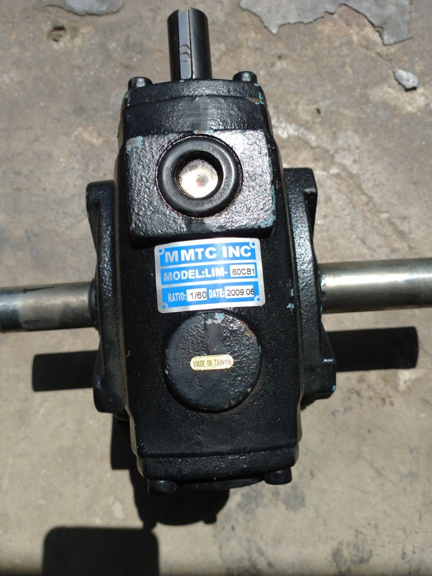 MMTC Inc. Gate Lift Gear Reducer 60:1