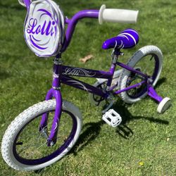 16” Wheel Bike With Training Wheels