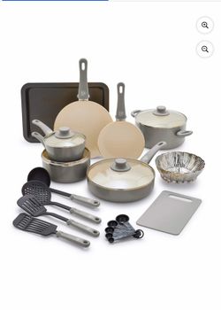 GreenLife 18-piece Cookware Set