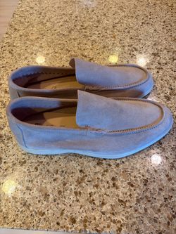 Brand new suede loafers size 10.5