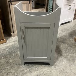20" Solid Wood Bathroom Vanity Cabinet (Open Box)