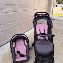 Baby Stroller With Car seat 