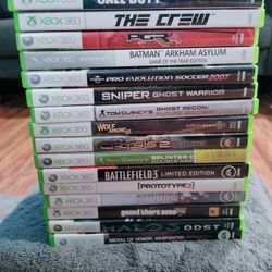 Xbox360 17 Games Game Bundle 