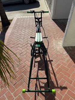 Mini bike frame w/ wheelie bar