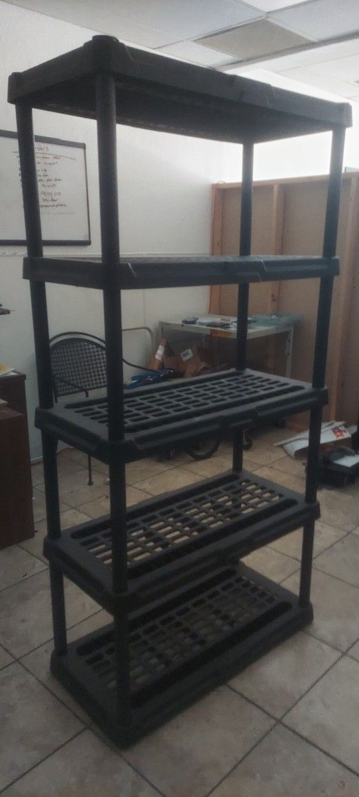 heavy duty plastic shelves