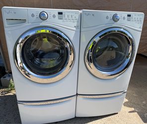 Washer & gas dryer