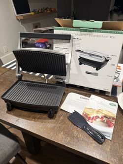 Cuisinart Griddler Panini & Sandwich Press GR-1 - With Box