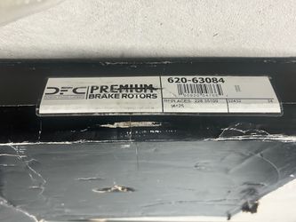 Genuine DYNAMIC FRICTION Disc Brake Rotor - Drilled (contact info removed)4 (2 available )